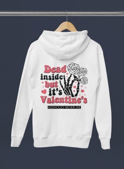 Dead inside Valentine Hoodie