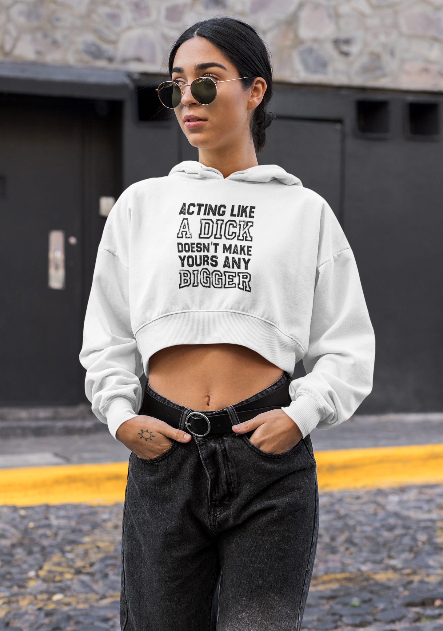 Acting Like A Dick CropTop